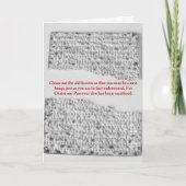 Een nieuwe brok: Pascha Reflectie Kaart (Voorkant)