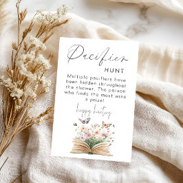 Een nieuwe Chapter Baby shower Pacifier Hunt