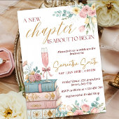 Een nieuwe Chapter Bridal Shower Invitation Sjablo Kaart