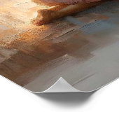 Een nieuwe dag, Christelijke kunst, Jezus met het  Poster (Hoek)