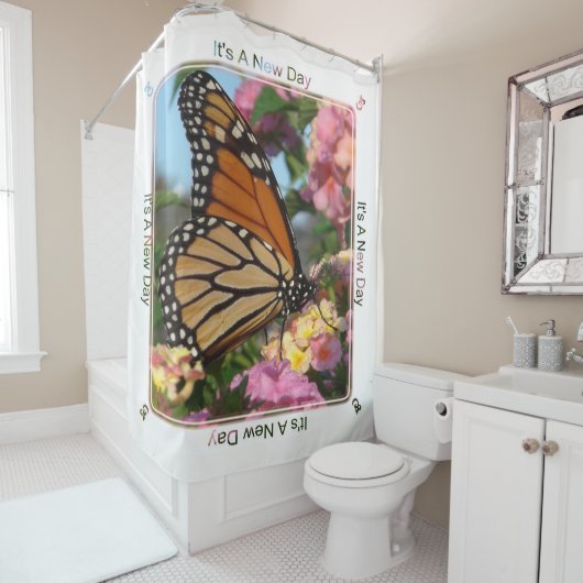 Een nieuwe dag douchegordijn (In situ)