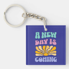Een Nieuwe Dag Komt Aan Sleutelhanger