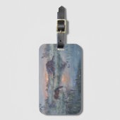 Een Nieuwe Dag -* Paard schilderij Bagagelabel (Voorkant (verticaal))