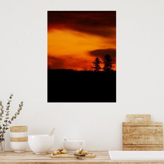 Een nieuwe dag poster (Keuken)