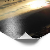 Een nieuwe dag zondag foto afdruk (Hoek)