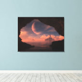 Een nieuwe Dageraad Canvas Afdruk (Insitu (Houten vloer))