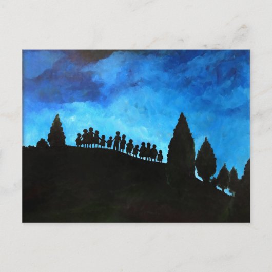 Een nieuwe dagroos 2008 briefkaart (Voorkant)