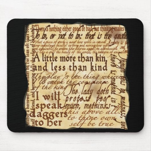 Een nieuwe drama - Hamlet Mousepad Muismat (Voorkant)