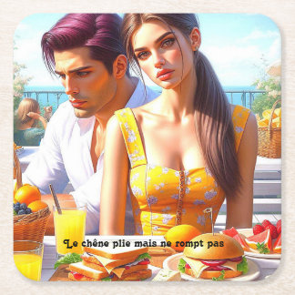 - Een nieuwe fluwel Kartonnen Onderzetters