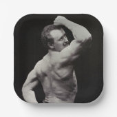 Een nieuwe functie van StrongMen Eugen Sandow Body Papieren Bordje (Voorkant)