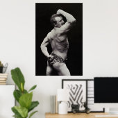 Een nieuwe functie van StrongMen Eugen Sandow Body Poster (Thuiskantoor)
