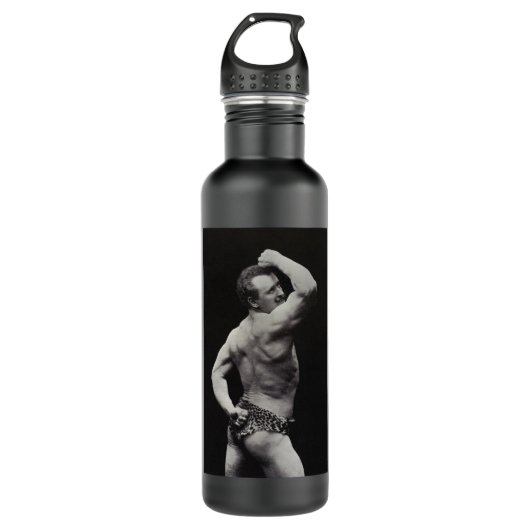 Een nieuwe functie van StrongMen Eugen Sandow Body Waterfles (Voorkant)