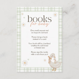 Een nieuwe Gekke Goose Boeken voor Baby Kaart