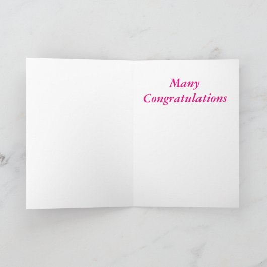 Een nieuwe grote dochter kaart (Binnen)