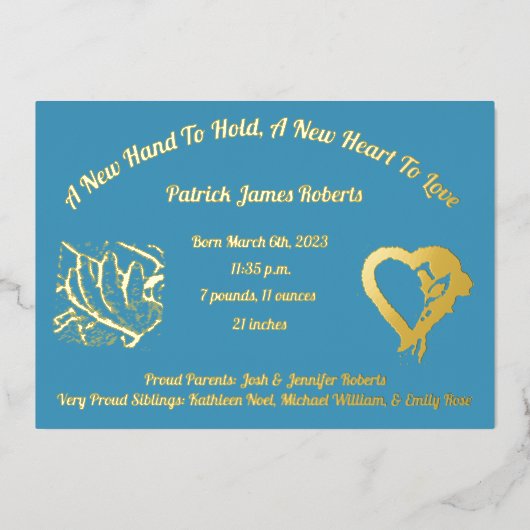 Een nieuwe hand om Folie & de aankondiging van de (Voorkant)