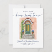 Een nieuwe Home Sweet Home Waterverf door Blue Mov Aankondiging (Voorkant)