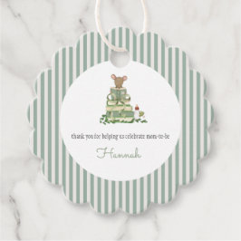Een Nieuwe Hoofdstuk Baby Shower Bedankjes Labels