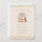 Een nieuwe hoofdstuk bruids douche uitnodiging (Voorkant)