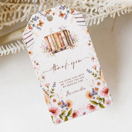 Een Nieuwe Hoofdstuk Bruidsfeest Cadeaulabel