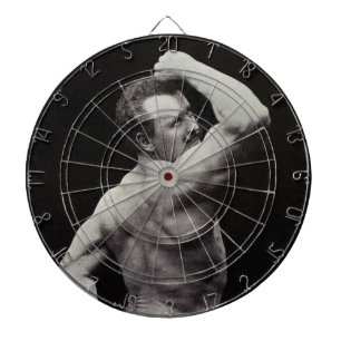 Een Nieuwe Houding door Sterke Mannen Eugen Sandow Dartbord