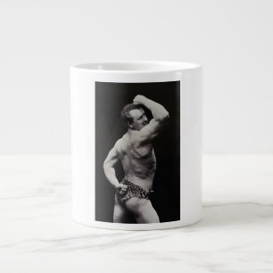 Een Nieuwe Houding door Sterke Mannen Eugen Sandow Grote Koffiekop