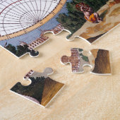 Een nieuwe kaart van de puzzel van het Wereldbol v Legpuzzel (Zijkant)