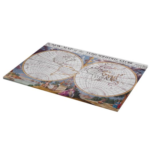 Een nieuwe kaart van de Raad van bestuur van het t Snijplank (Hoek)