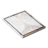 Een nieuwe kaart van het Notitieblok van het Werel (Schuin)