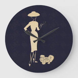 Een nieuwe kijk  Mode van de jaren '50 Grote Klok