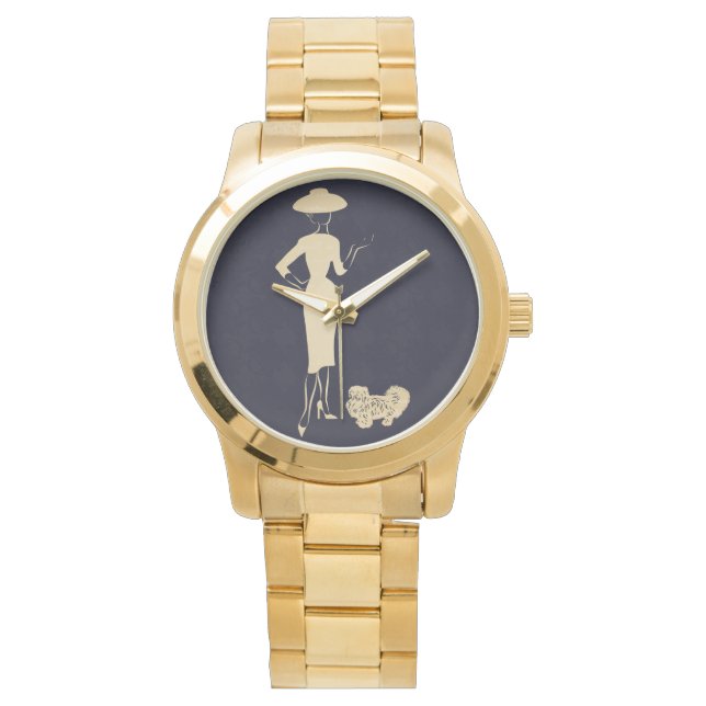 Een nieuwe kijk  Mode van de jaren '50 Horloge (Voorkant)