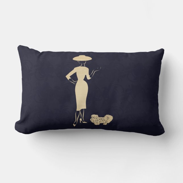 Een nieuwe kijk  Mode van de jaren '50 Kussen (Voorkant)