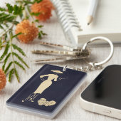 Een nieuwe kijk  Mode van de jaren '50 Sleutelhanger (Voorkant Rechts)