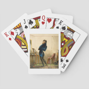 Een nieuwe laag (kleurenlitho) pokerkaarten