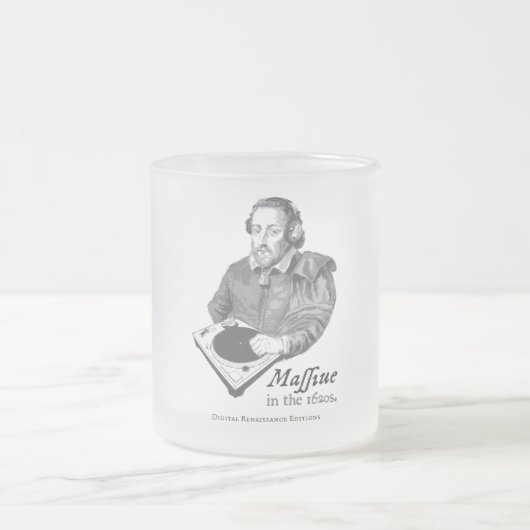 Een nieuwe manier om oude dekken te draaien (mok) matglas koffiemok (Center)