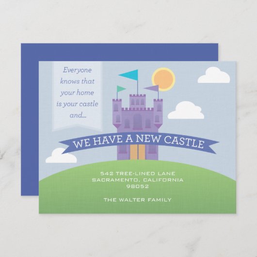 Een nieuwe mededeling over de beweging van het Cas Aankondiging (Voorkant / Achterkant)