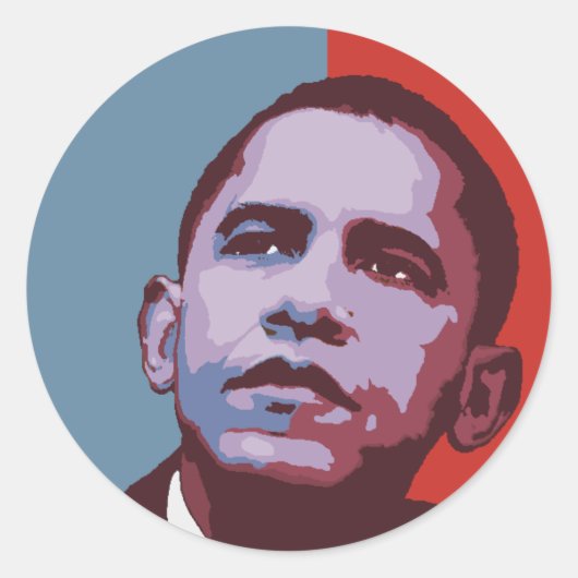 een nieuwe meerderheid-politieke Sticker van obama (Voorkant)