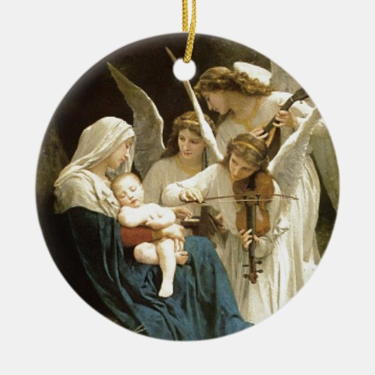 Een nieuwe naam in Glory Keramisch Ornament (Voorkant)