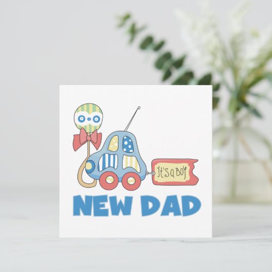 Een nieuwe papa voor auto... Het is een padvinder. Aankondiging (Staand voorkant)