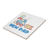 Een nieuwe papa voor auto... Het is een padvinder. Tegeltje (Zijkant)