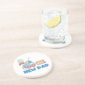 Een nieuwe papa voor auto... Het is een padvinder. Zandsteen Onderzetter (Zijkant)