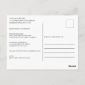 Een nieuwe plaats om de Foto van het Huis te roepe Briefkaart (Achterkant)