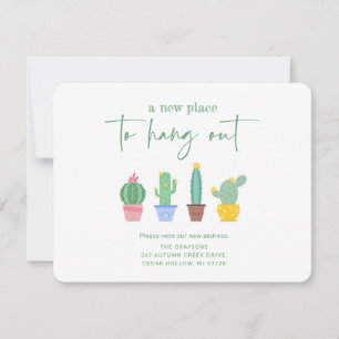 Een nieuwe plek om rond te hangen! Cactus nieuwe t Aankondiging