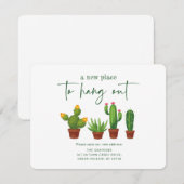 Een nieuwe plek om rond te hangen! Nieuwe startpun Aankondiging (Voorkant / Achterkant)