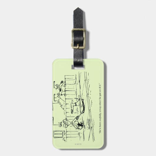 Een nieuwe Ride Bagagelabel (Voorkant verticaal)