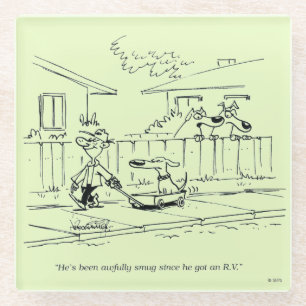 Een nieuwe Ride Glazen Onderzetter