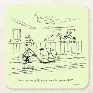 Een nieuwe Ride Kartonnen Onderzetters