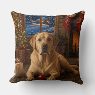 Een Nieuwe Rode Bal, Labrador Retriever Vakantie K Kussen