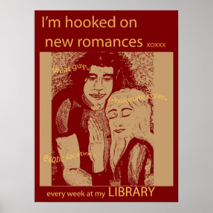 Een nieuwe romance - in uw bibliotheek poster