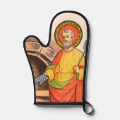 Een nieuwe St. Peter Oven Mitt Ovenwant (Voorkant)