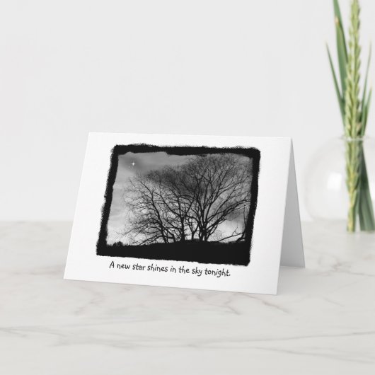 Een nieuwe Star-kaart Kaart (Voorkant)